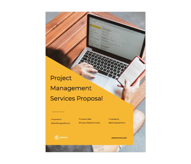 Project Management Proposal Template Fresh Proposals