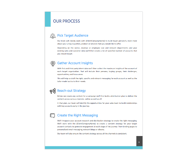 Account-Based Marketing Proposal Template