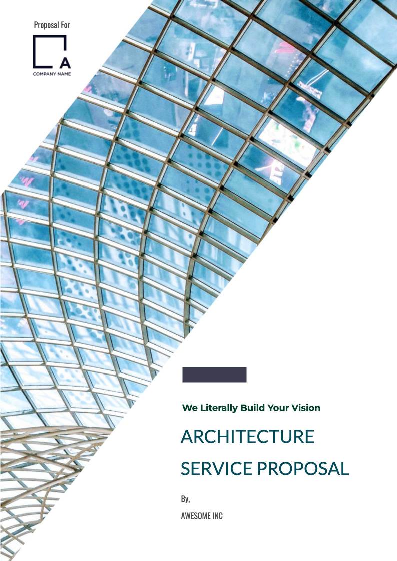 Architecture proposal template