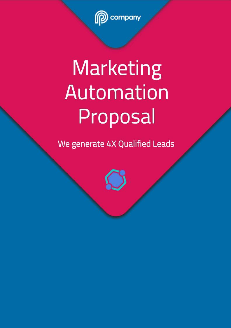 Marketing automation proposal template