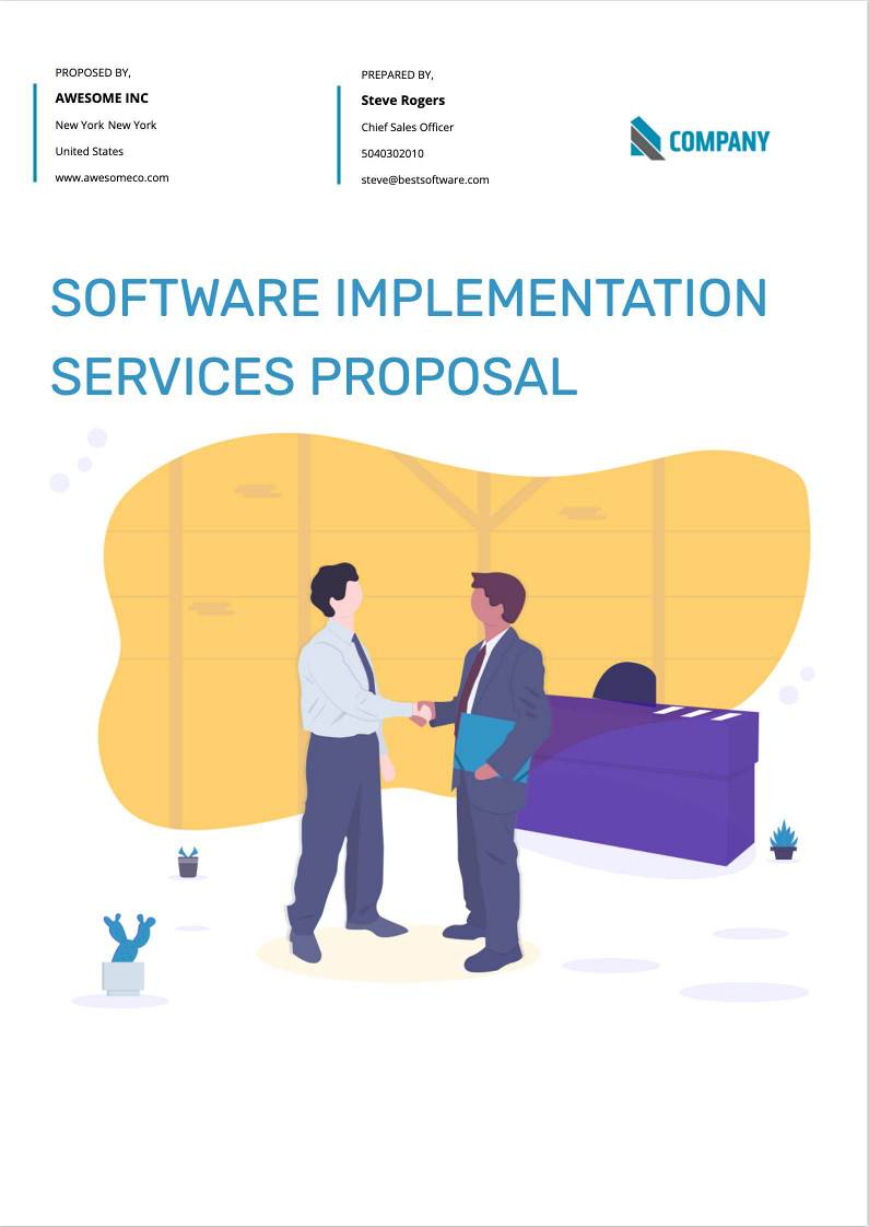 IT Services proposal template