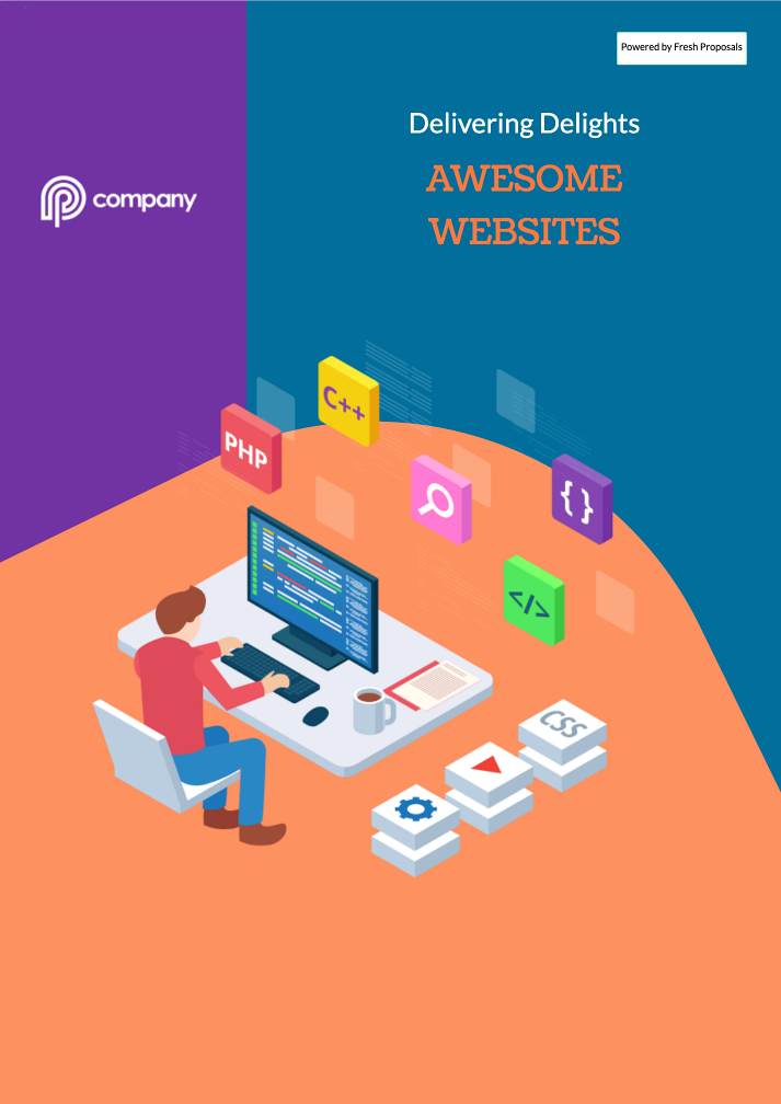 Web design proposal template