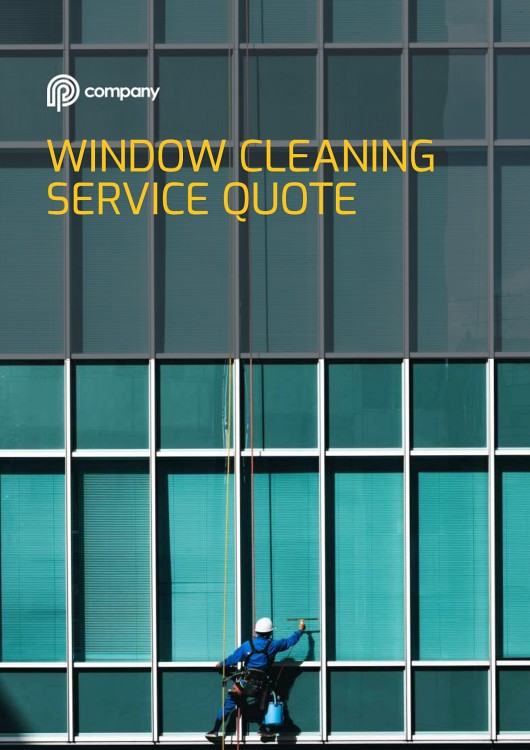 Window Cleaning Quote Template Fresh Proposals Fresh Proposals