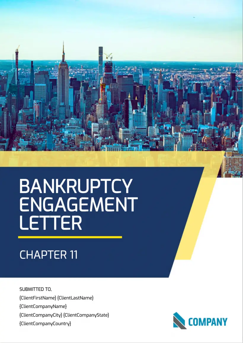 Bankruptcy Engagement Letter