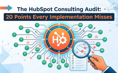 The HubSpot Consulting Audit: 20 Points Every Implementation Misses